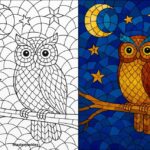 Mosaic Coloring Pages