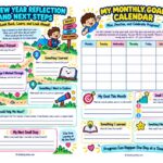 New Year Goal Setting Worksheet: 10 Free Printable Pages for Kids to Plan a Bright Year
