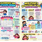 New Year’s Facts For Kids Printable: 10 Free Colorful Pages for Curious Learners