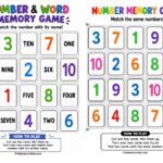 Number Memory Game to Build Early Skills