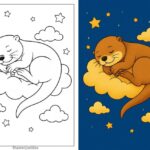 Otter Coloring Pages