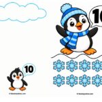 Penguin Math Puzzles for Preschoolers: 20 Free Printable Pages for Early Counting Fun