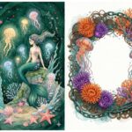 50 Whimsical Marine Junk Journal Pages & Frames for Every Junk Journaler