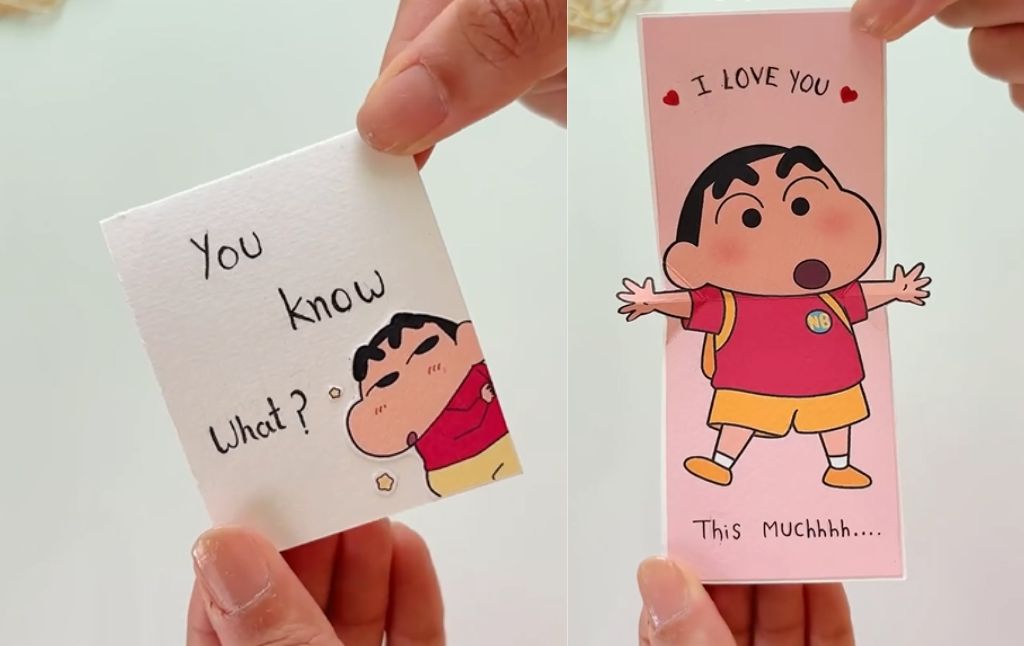 DIY a Surprise I Love You This Much Pop-Up Card!