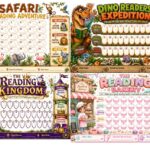 Free Reading Reward Charts for Kids Who Love Books