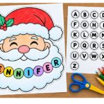 Santa Name Craft Printable