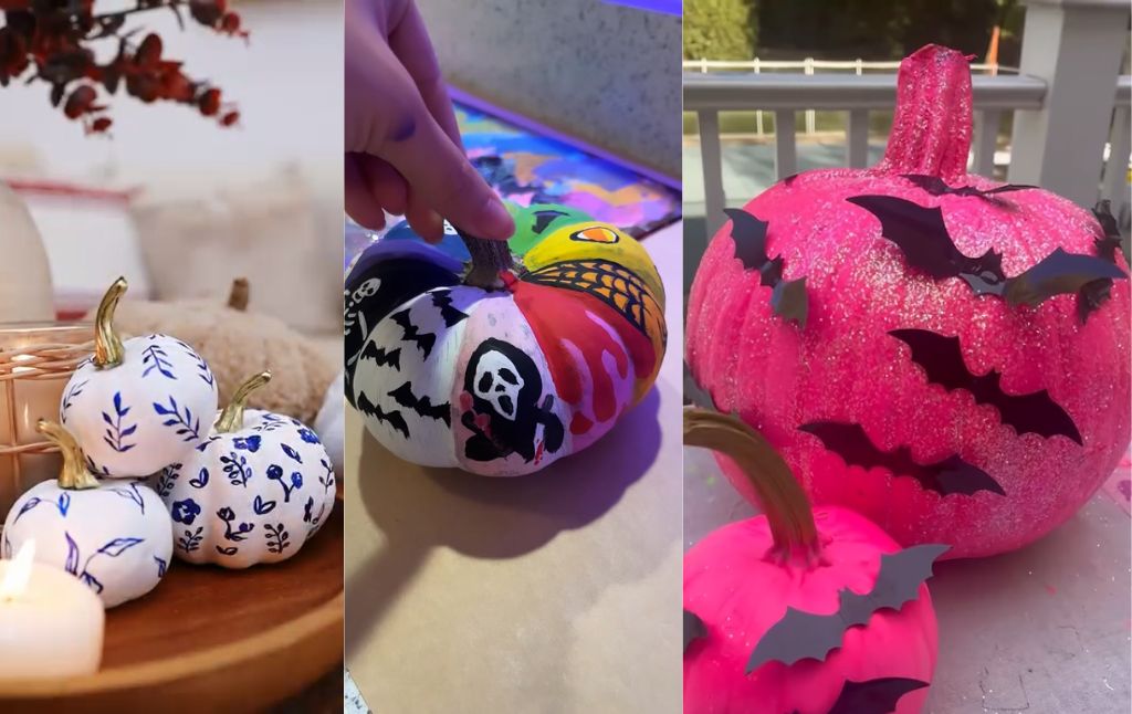 Seven Pumpkin Creative Painting Ideas for Halloween!