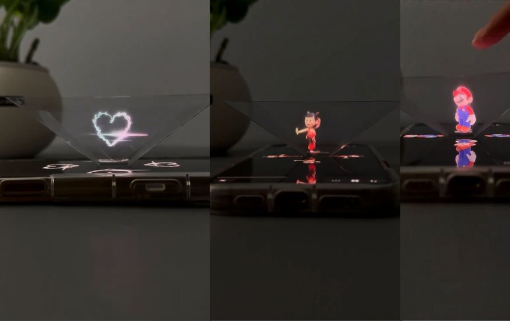Turn Your Smartphone into a Magical 3D Hologram Projector!