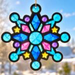 Snowflake Suncatcher Craft