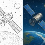 Space Coloring Pages