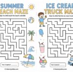 Summer Maze Printable for Kids: Screen Free Fun That Builds Real Skills