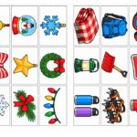 Winter Printable Memory Game: 90 Free Picture Cards for Cozy Matching Fun
