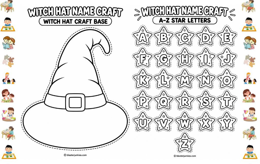 Witch Hat Craft For Kids