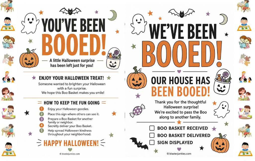 You’ve Been Booed Printable