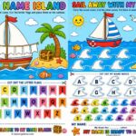 Fun Sailboat Name Crafts: Hands On Spelling and Fine Motor Activities for Kids