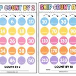 Free Printable Skip Counting Worksheets: Easy Math Practice for Kids Worksheets For 2s-10s