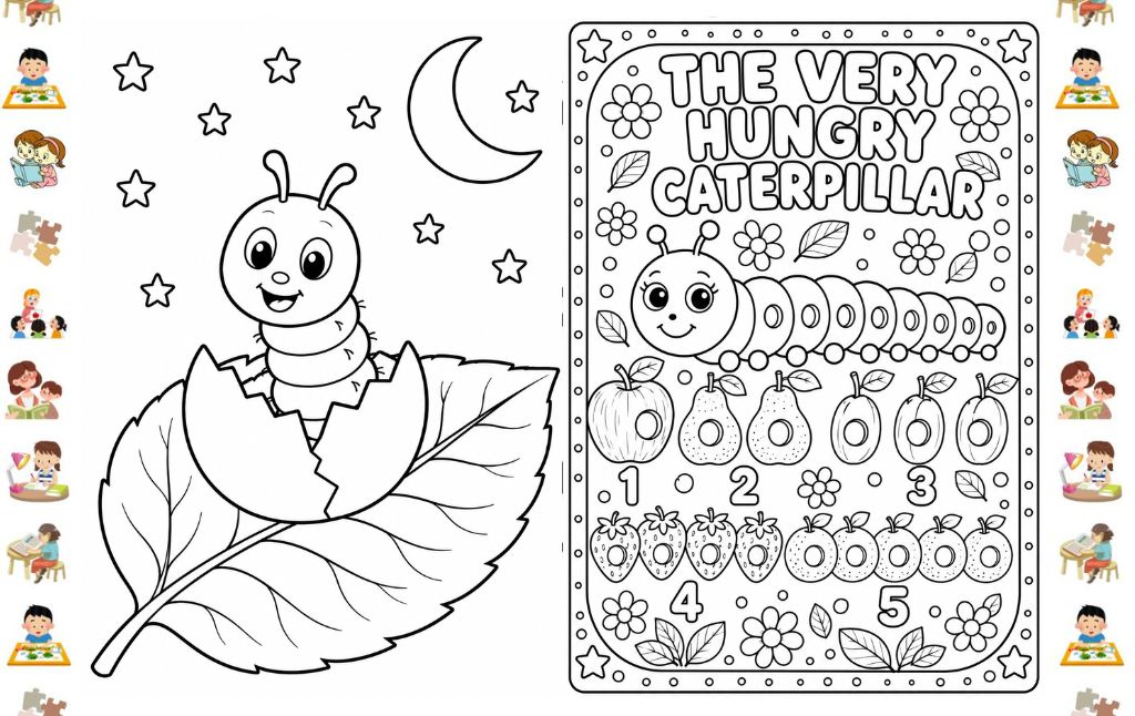 15 the very hungry caterpillar printables for Coloring