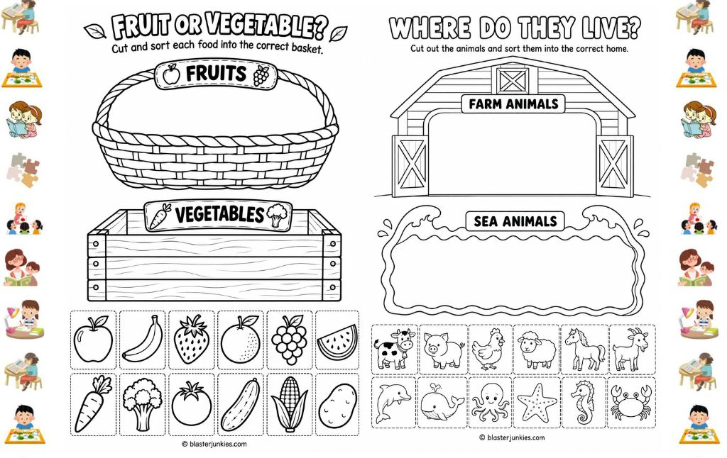 Visual Sorting Activities: Helping Kids Classify, Categorize, and Learn